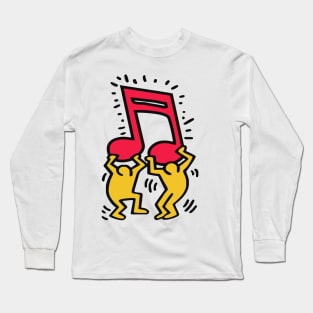 keith to haring vss5 Long Sleeve T-Shirt